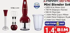 HEİFER CHEF'S MİNİ EL BLENDER SETİ